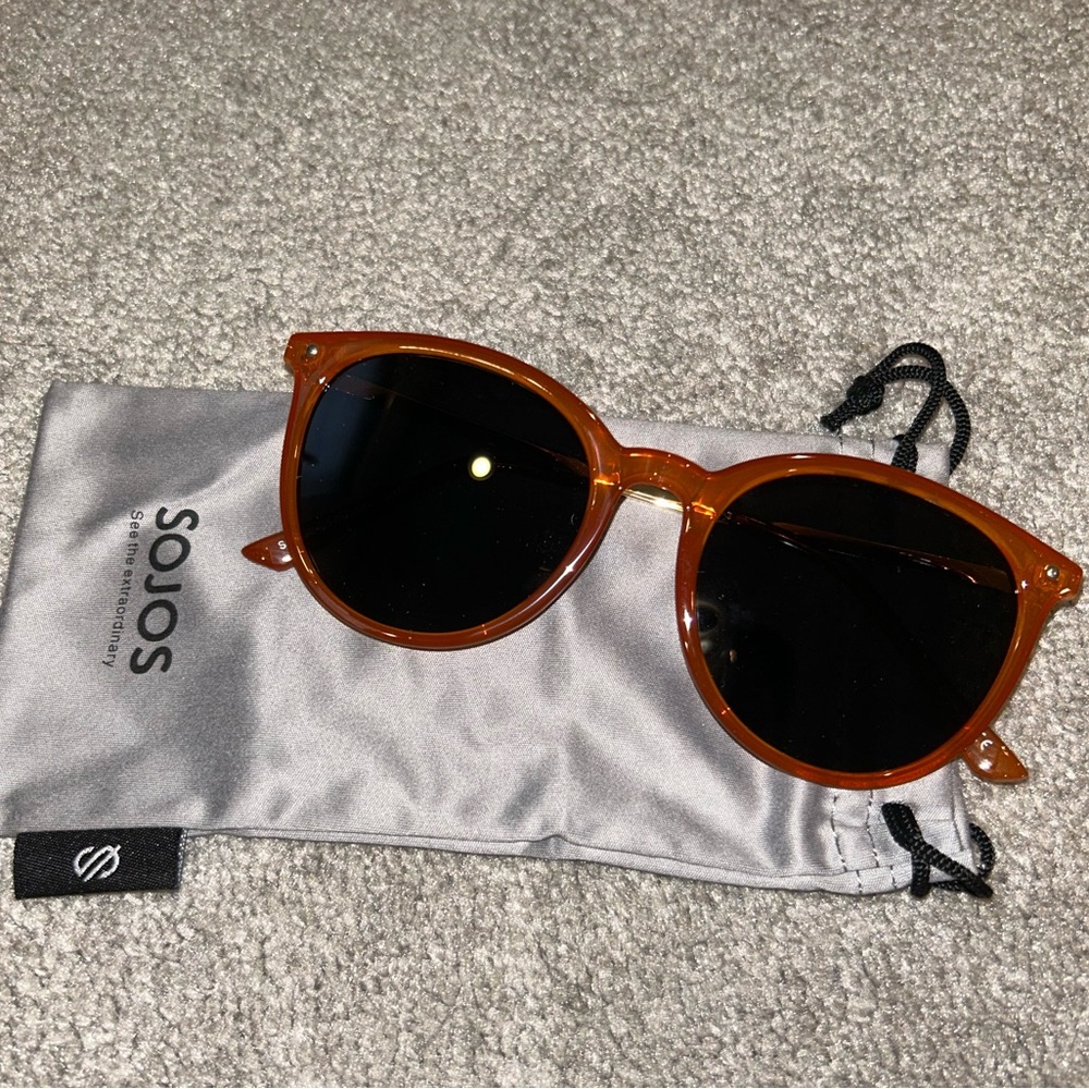 Orange Sunglasses
